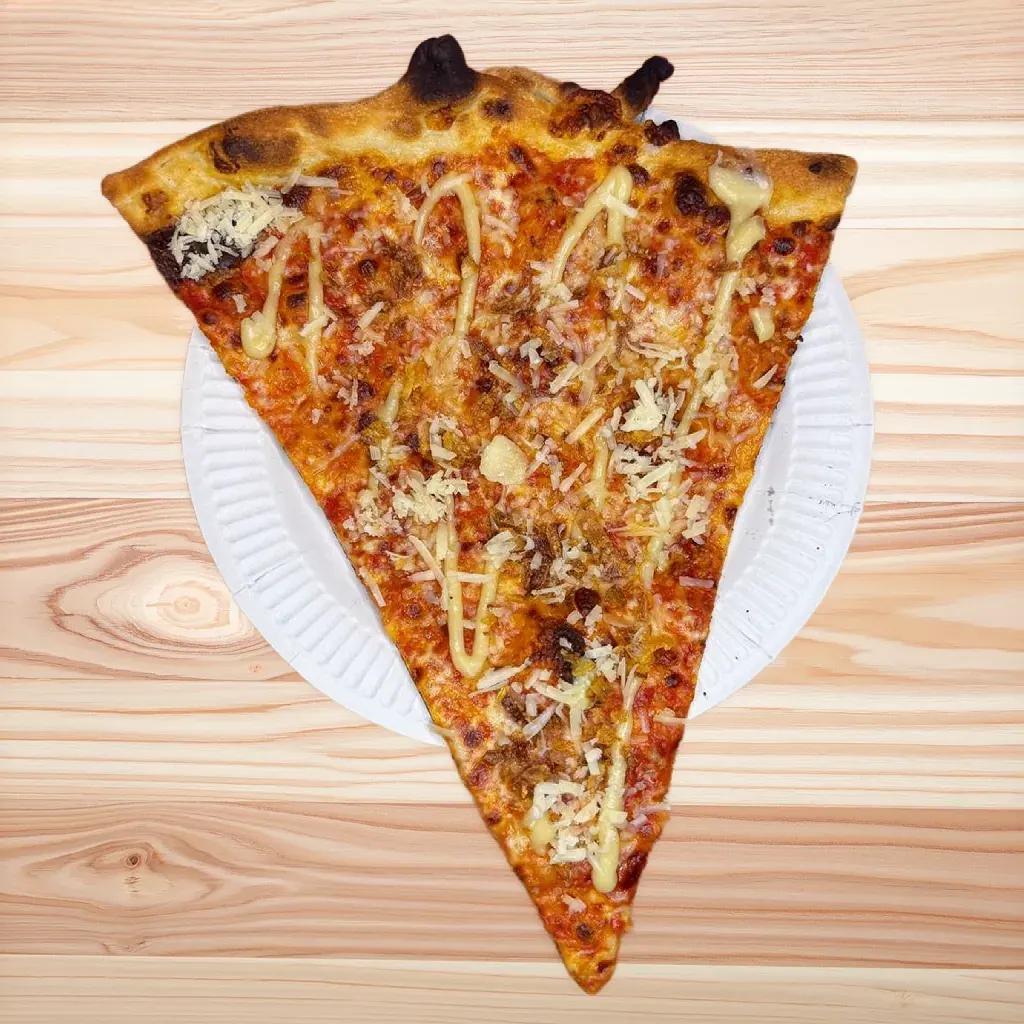 New York pizza slice 3 at Frankie's Slice Shop, Cork